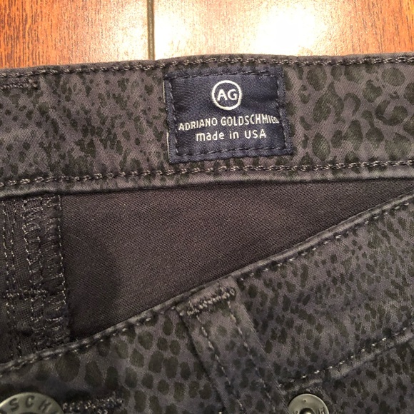 AG Adriano Goldscmied Animal Print The Legging Super Skinny Fit Jean - Picture 6 of 16